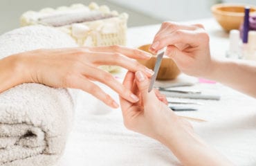 Manicure at Ashgrove Spa Markham